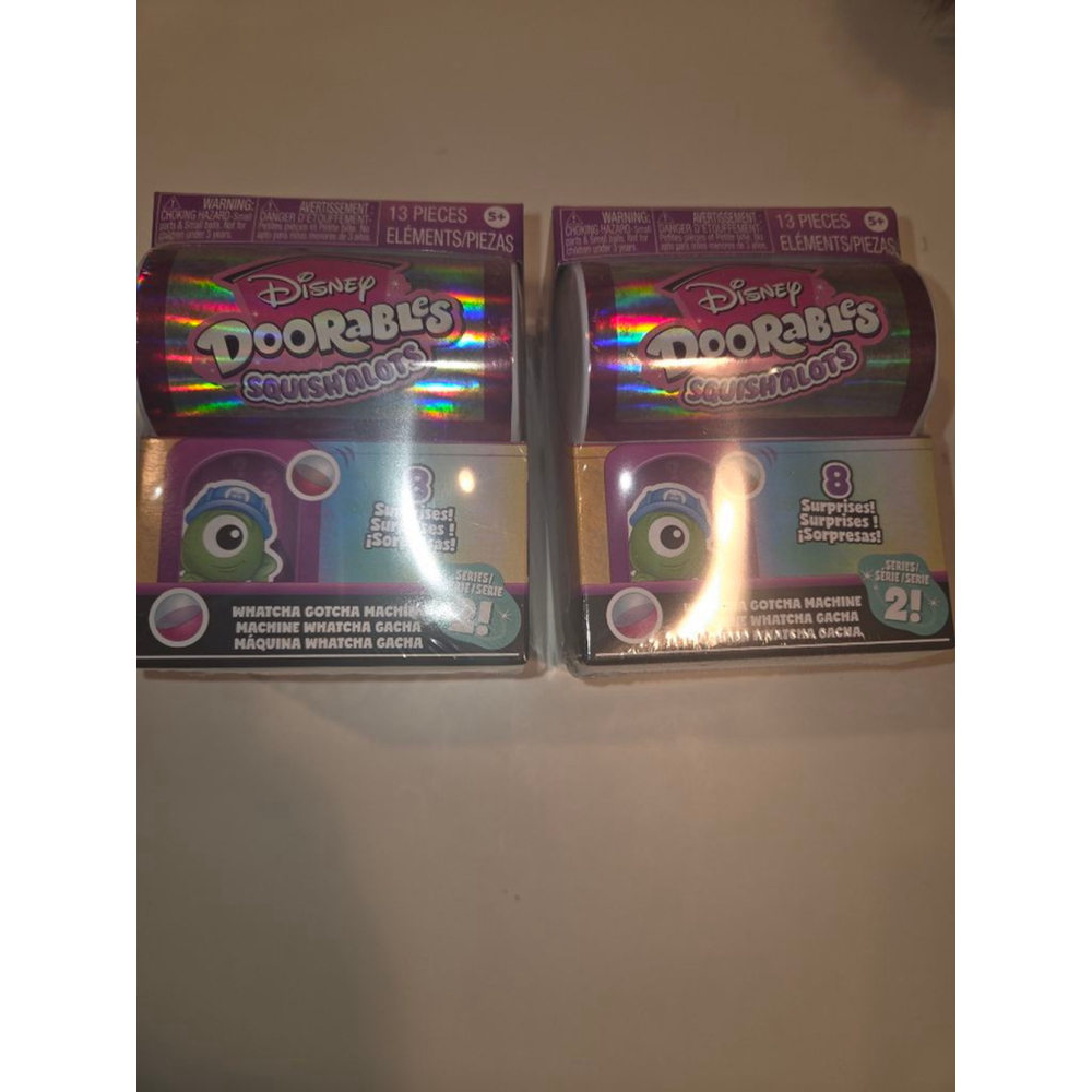 Disney Doorables Series 2 Squishalots Whatcha Gotcha Machine Lot of 2 Sealed toy